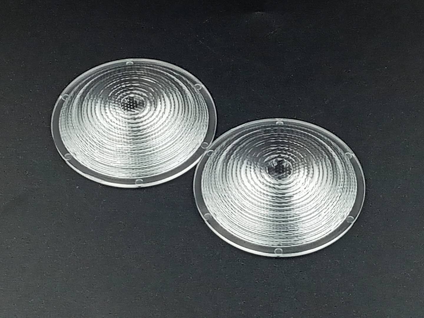 58調(diào)焦手電筒透鏡12-45度/光學玻璃透鏡定制